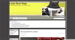 Desktop Screenshot of largebeanbag.net
